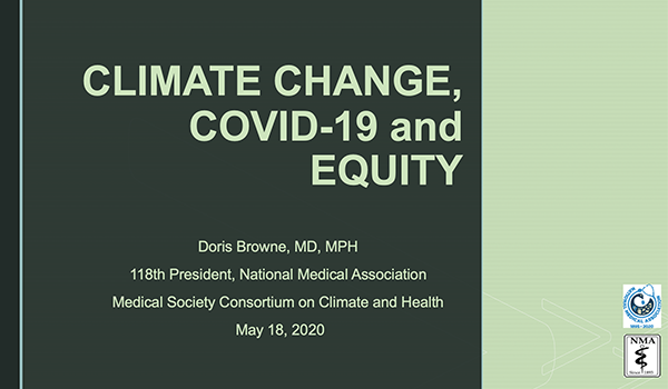 COVID-19, Climate Change, and Equity