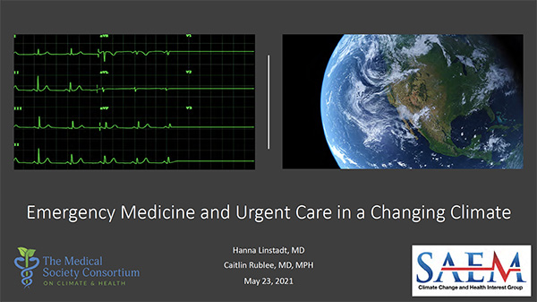 CME 4: Emergency Medicine and Urgent Care in a Changing Climate