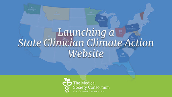 Launching a State Clinician Climate Action Website