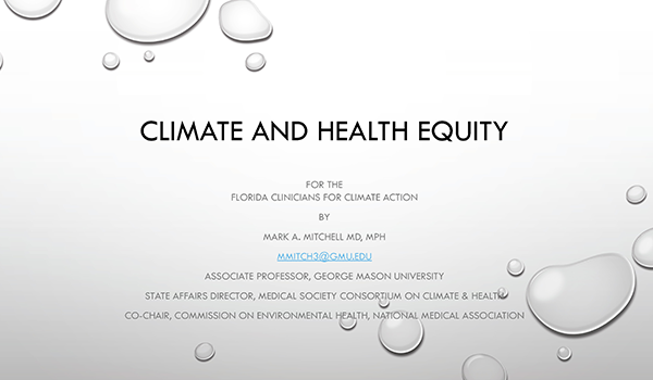 Climate and Health Equity for FCCA