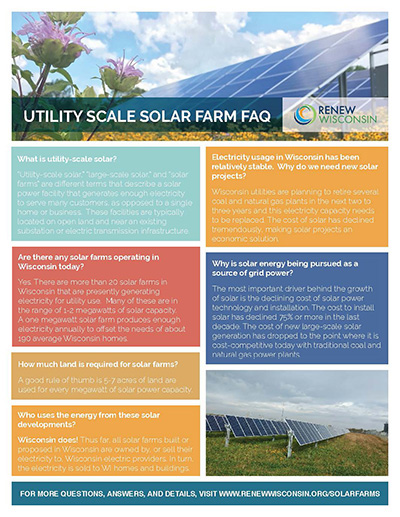 Utility Scale Solar Farm FAQ